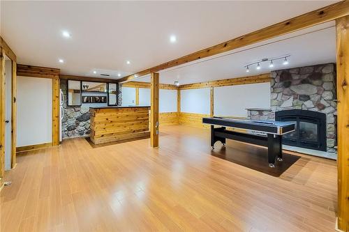 10 Onondaga Drive, Hamilton, ON - Indoor With Fireplace