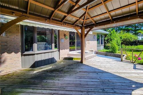 10 Onondaga Drive, Hamilton, ON - Outdoor With Deck Patio Veranda