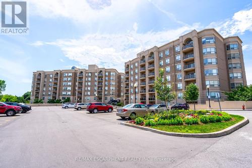 501 - 2085 Amherst Heights Drive, Burlington (Brant Hills), ON - Outdoor With Balcony With Facade