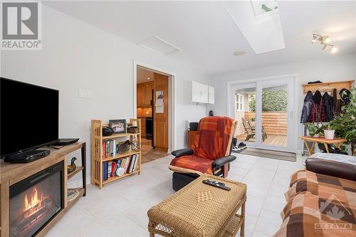 1530 Beaconfield Street, Ottawa, ON - Indoor Photo Showing Living Room With Fireplace