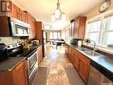 1581 98Th Street, North Battleford, SK  - Indoor Photo Showing Kitchen With Double Sink 