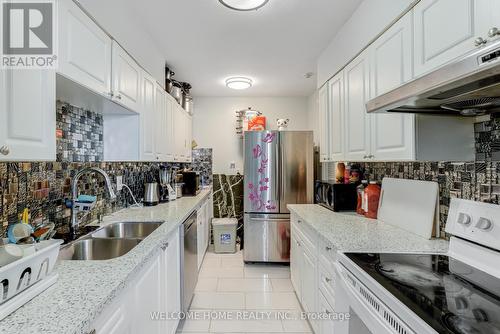 808 - 301 Prudential Drive, Toronto (Dorset Park), ON - Indoor Photo Showing Kitchen With Stainless Steel Kitchen With Double Sink