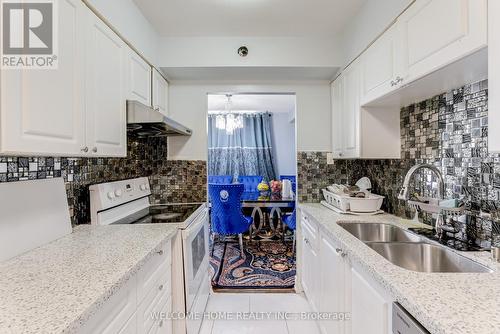 808 - 301 Prudential Drive, Toronto (Dorset Park), ON - Indoor Photo Showing Kitchen With Double Sink