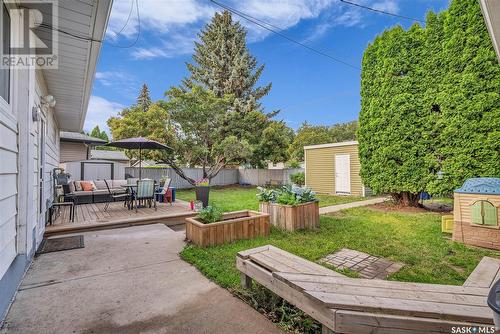 58 Harrison Crescent, Saskatoon, SK - Outdoor With Deck Patio Veranda With Exterior