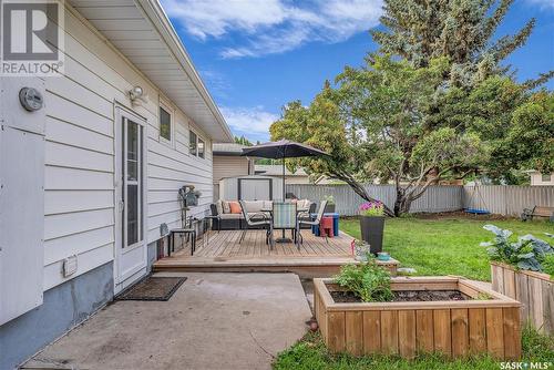 58 Harrison Crescent, Saskatoon, SK - Outdoor With Deck Patio Veranda