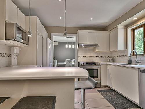 Kitchen - 455 Rue Du Baron, Saint-Sauveur, QC - Indoor Photo Showing Kitchen With Upgraded Kitchen