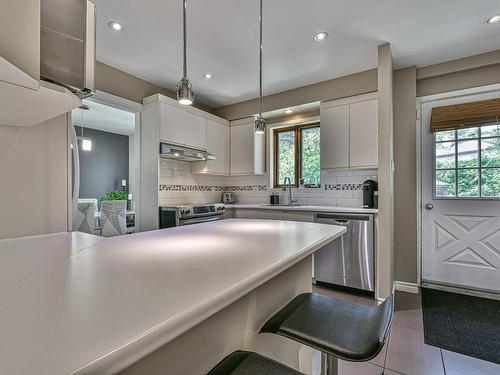 Kitchen - 455 Rue Du Baron, Saint-Sauveur, QC - Indoor Photo Showing Kitchen With Upgraded Kitchen