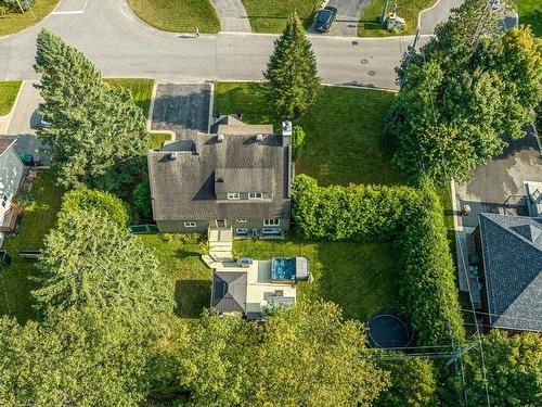 Aerial photo - 455 Rue Du Baron, Saint-Sauveur, QC - Outdoor With View