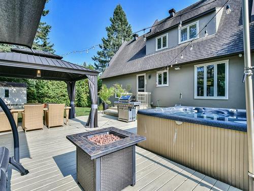 Patio - 455 Rue Du Baron, Saint-Sauveur, QC - Outdoor With Deck Patio Veranda With Exterior