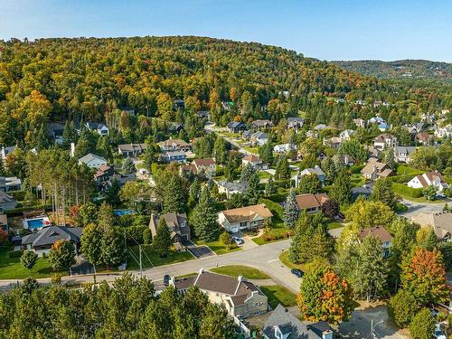 Aerial photo - 455 Rue Du Baron, Saint-Sauveur, QC - Outdoor With View