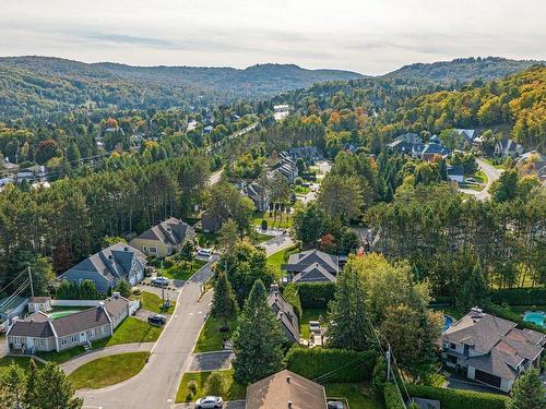 Aerial photo - 455 Rue Du Baron, Saint-Sauveur, QC - Outdoor With View