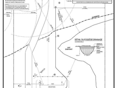 Plan (croquis) - Rue Des Cimes, Shefford, QC 