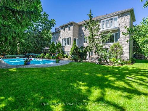 65 Charles St, Vaughan, ON - Outdoor With In Ground Pool