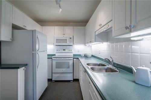 2085 Amherst Heights Drive|Unit #501, Burlington, ON - Indoor Photo Showing Kitchen With Double Sink