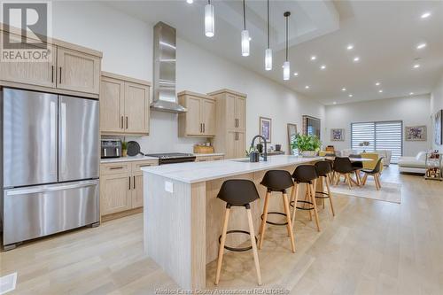 566 Lily Mac, Windsor, ON - Indoor Photo Showing Kitchen With Upgraded Kitchen