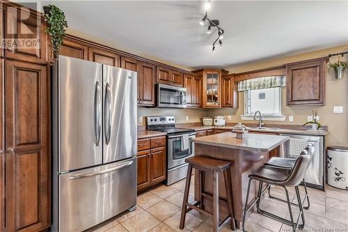 35 Rainford Court, Moncton, NB - Indoor Photo Showing Kitchen With Double Sink