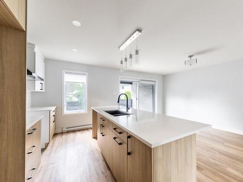 Kitchen - 5285  - 1 Boul. Westley, Longueuil (Saint-Hubert), QC - Indoor Photo Showing Kitchen With Double Sink