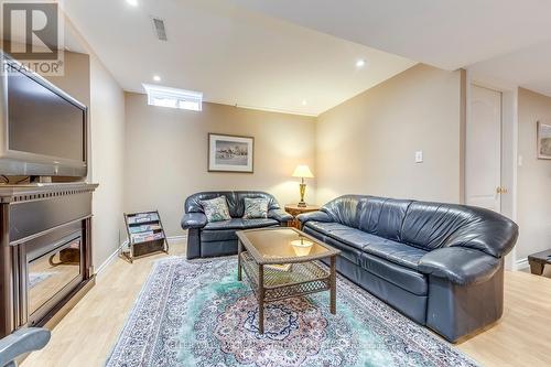 5621 Watersfield Avenue, Mississauga, ON - Indoor Photo Showing Living Room With Fireplace