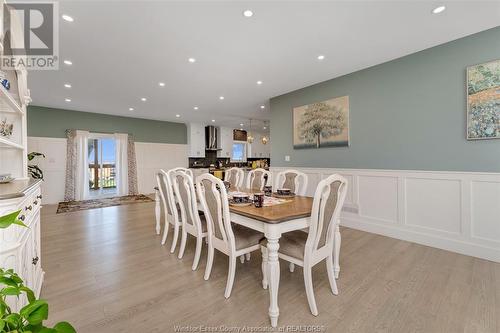 9900 Walker, Amherstburg, ON - Indoor Photo Showing Dining Room