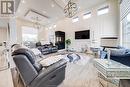 328 Benson Court, Amherstburg, ON  - Indoor Photo Showing Living Room With Fireplace 