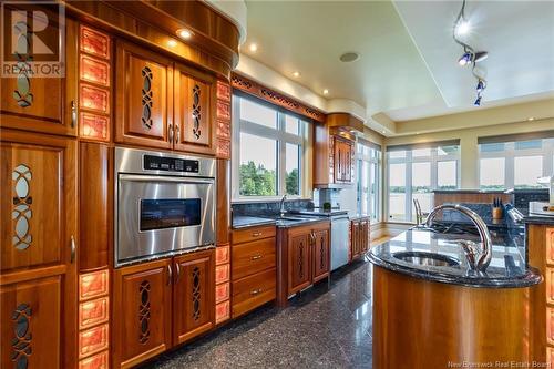 46 Clear View Road, Grand-Barachois, NB - Indoor Photo Showing Kitchen With Double Sink