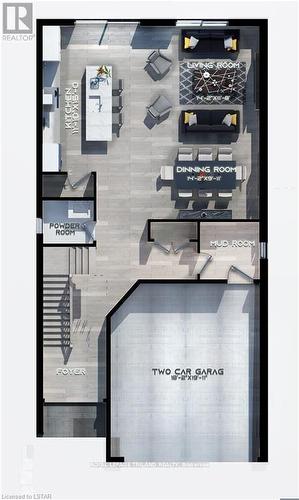 Main Floor Layout - 3909 Big Leaf Trail, London, ON - Other