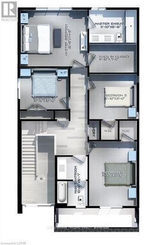 Second Floor Layout - 3909 Big Leaf Trail, London, ON - Other