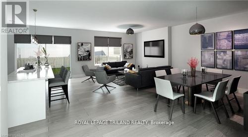 Digital Rendering of the Main Floor Area - 3909 Big Leaf Trail, London, ON - Indoor Photo Showing Other Room