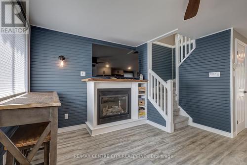 417A Edith Cavell Boulevard, Central Elgin (Port Stanley), ON - Indoor Photo Showing Living Room With Fireplace