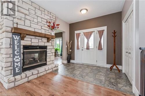 27 Highland Road, Clifford, ON - Indoor With Fireplace