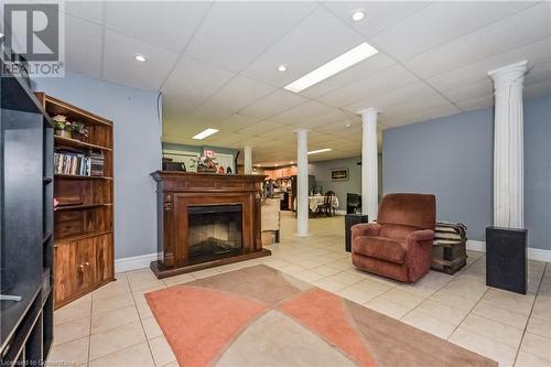 27 Highland Road, Clifford, ON - Indoor With Fireplace