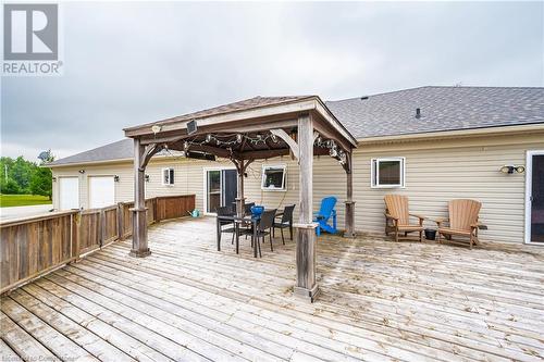 27 Highland Road, Clifford, ON - Outdoor With Deck Patio Veranda With Exterior