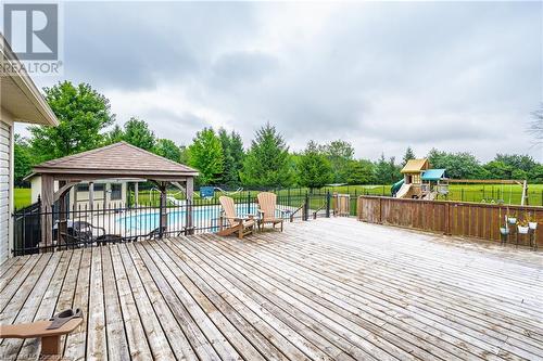 27 Highland Road, Clifford, ON - Outdoor With Deck Patio Veranda