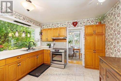 316 Angeline Street S, Kawartha Lakes, ON - Indoor Photo Showing Kitchen With Double Sink