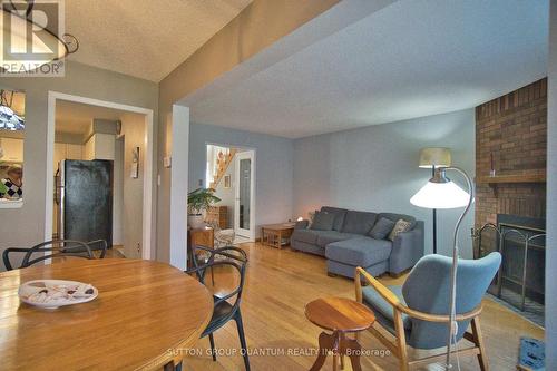 6 - 7 Davidson Boulevard, Hamilton (Dundas), ON - Indoor Photo Showing Living Room With Fireplace