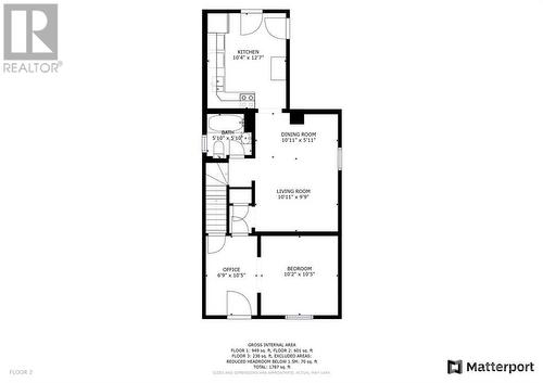 Level 1- Floor Plan - 124 Stewart Street, Ottawa, ON - Other