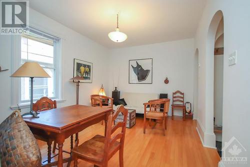 Open Living/ Dining - 124 Stewart Street, Ottawa, ON - Indoor Photo Showing Dining Room