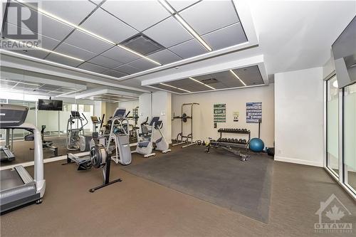 360 Mcleod Street Unit#608, Ottawa, ON - Indoor Photo Showing Gym Room