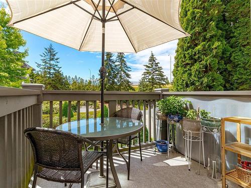 256-4488 Chatterton Way, Saanich, BC - Outdoor With Deck Patio Veranda With Exterior