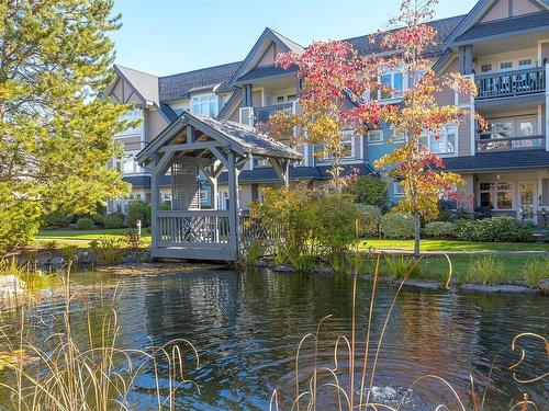 256-4488 Chatterton Way, Saanich, BC - Outdoor With Body Of Water With Facade