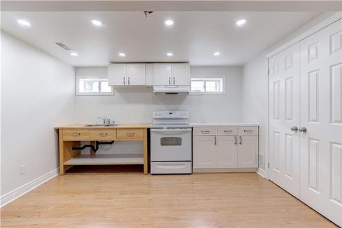 Basement - Kitchen - 414 Yale Crescent, Oakville, ON - Indoor Photo Showing Kitchen With Double Sink