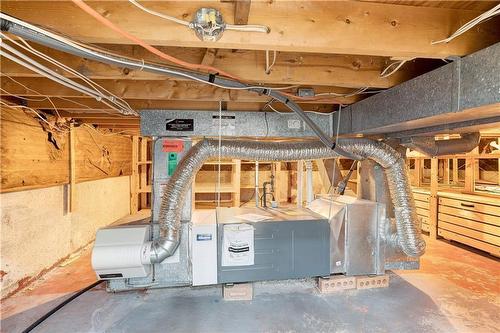 Furnace - 414 Yale Crescent, Oakville, ON - Indoor Photo Showing Basement