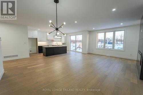 Kitchen and W/O to Backyard - Previous Model - 3915 Big Leaf Trail, London, ON - Indoor