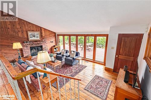 795310 The Blue Mtns - Clearview, Blue Mountains, ON - Indoor Photo Showing Other Room With Fireplace