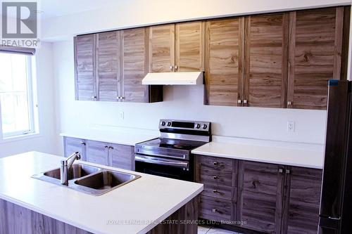 73 Holder Drive, Brantford, ON - Indoor Photo Showing Kitchen With Double Sink