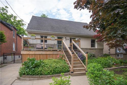 338 Inverness Avenue E, Hamilton, ON - Outdoor With Deck Patio Veranda