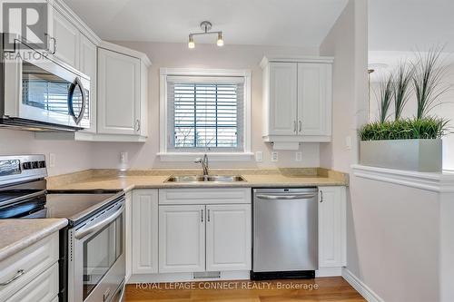 94 - 301 Carnegie Avenue, Peterborough, ON - Indoor Photo Showing Kitchen With Double Sink