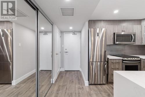 1111 - 725 King Street W, Toronto, ON - Indoor Photo Showing Kitchen With Stainless Steel Kitchen