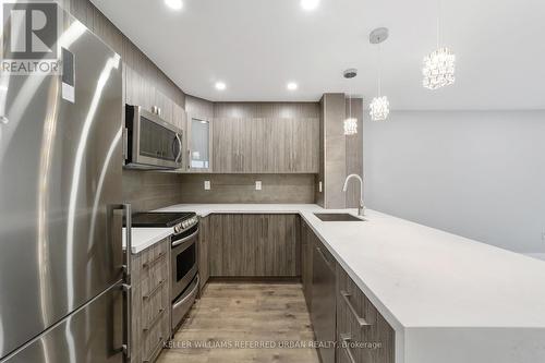 1111 - 725 King Street W, Toronto, ON - Indoor Photo Showing Kitchen With Stainless Steel Kitchen With Upgraded Kitchen