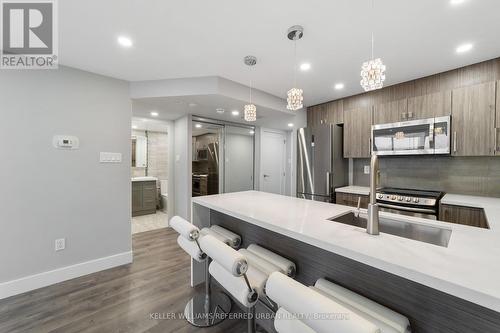 1111 - 725 King Street W, Toronto, ON - Indoor Photo Showing Kitchen With Double Sink With Upgraded Kitchen